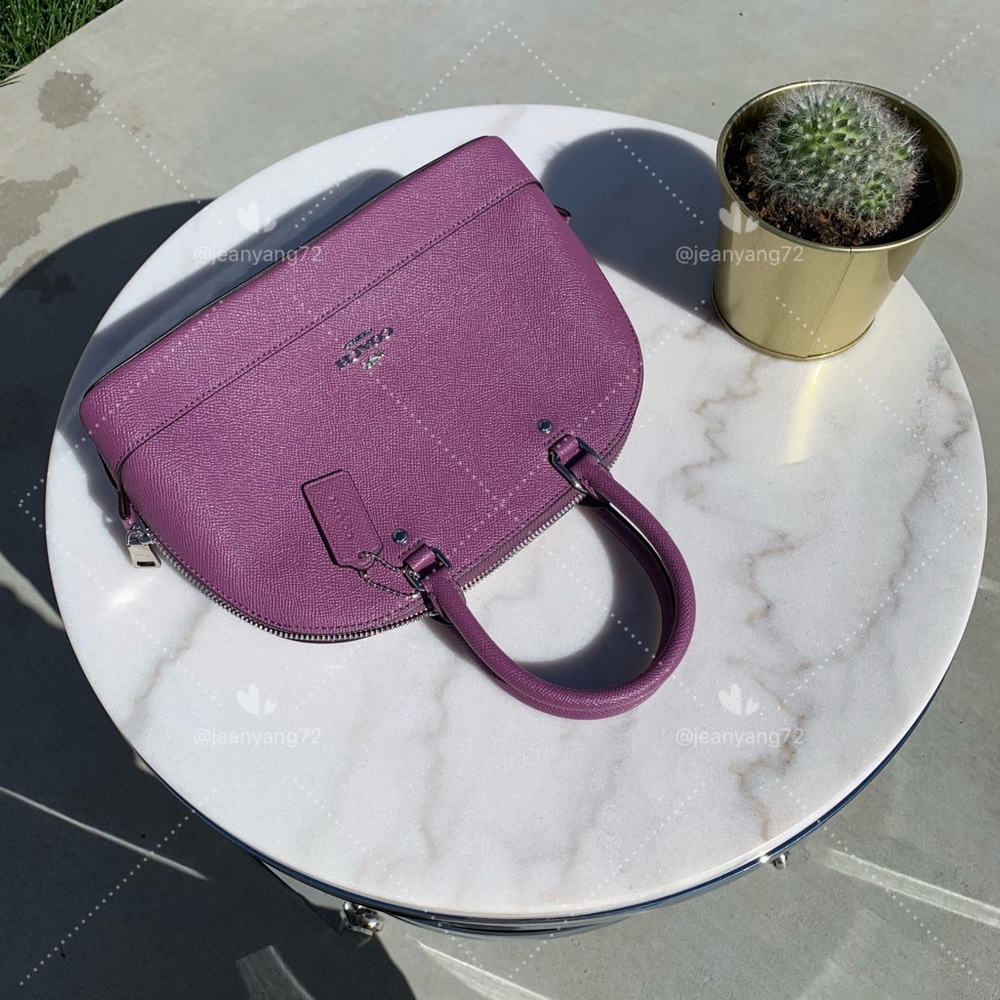 COACH MINI SIERRA SATCHEL IN LEATHER BAG